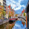 National airline tickets from Houston to Amsterdam